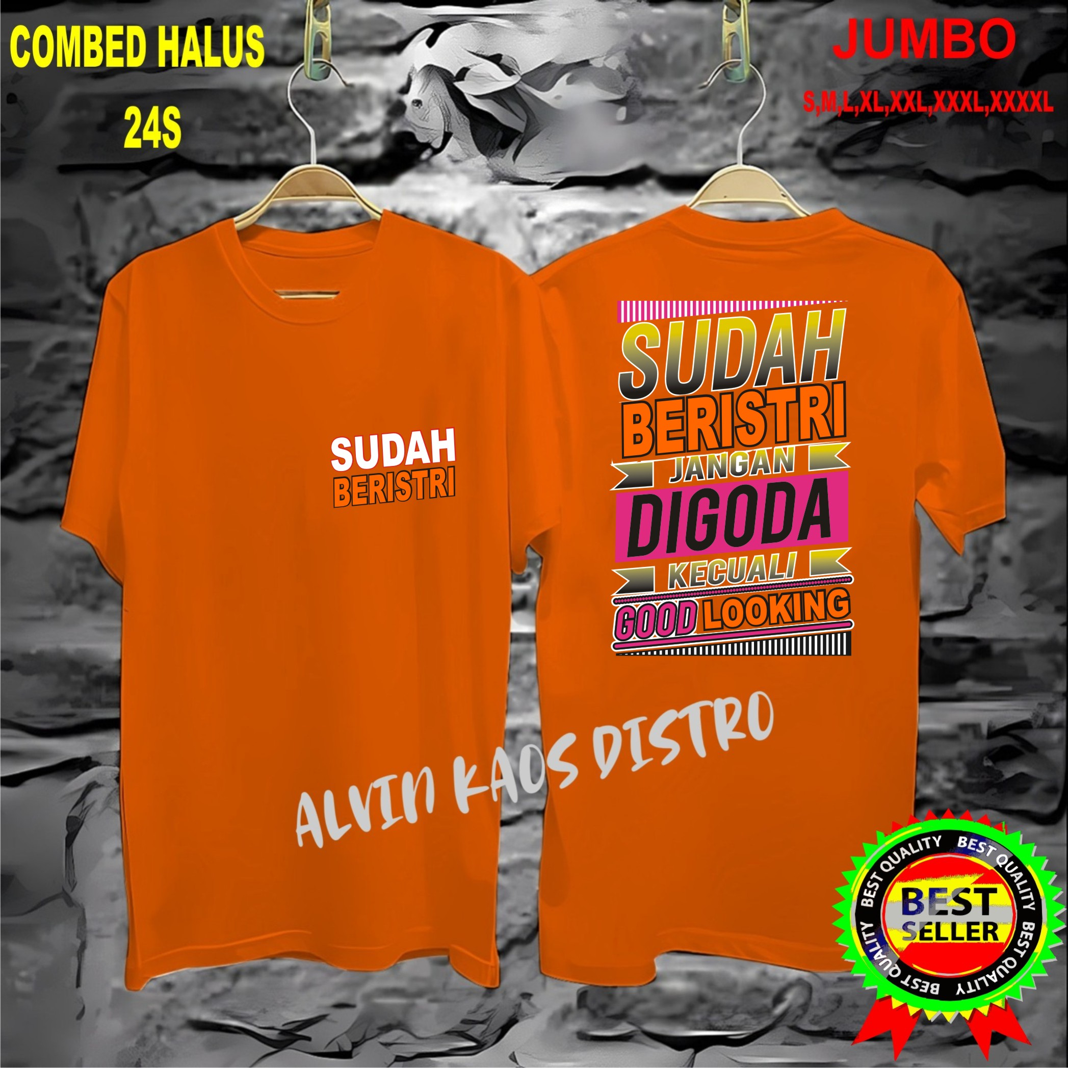 Terviral Kaos dtf DB jangan dgda sdh beristri kecuali good looking KAOS MURAH  Kaos Putih Hitam Kaos Terlaris No 1 Promo Diskon