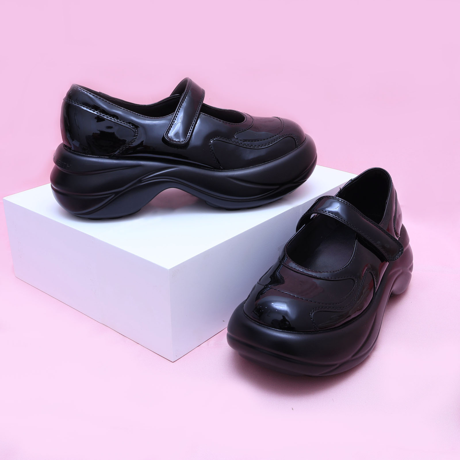 [ NEW ] Sepatu Wanita C*K 495 - SNR Loafers Flat 6cm