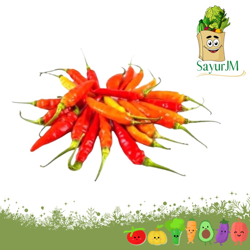 

SayurJM- Cabe Rawit Merah 250gr / Sayur Segar / Sayuran Segar / Sayur Murah