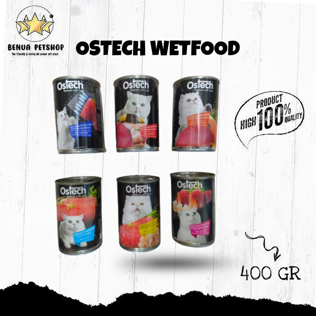 OSTECH PREMIUM WETFOOD ALL VARIAN 400 GR