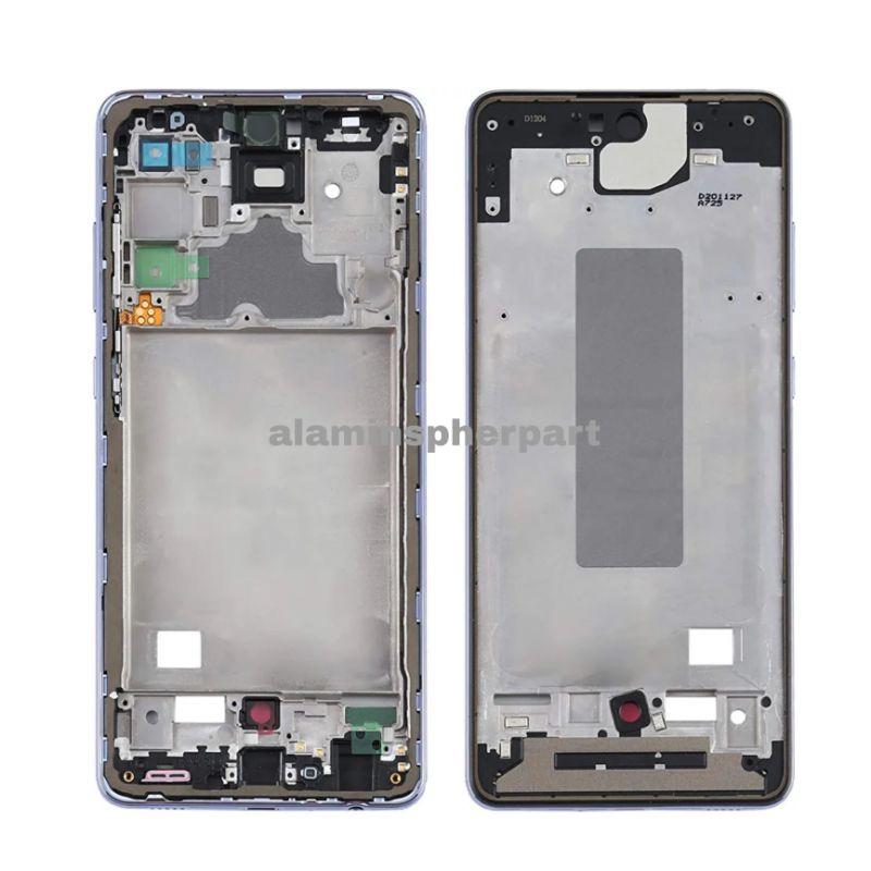frame lcd SAMSUNG A8+ plus A730F tulang tengah tatakan/dudukan lcd bezzel