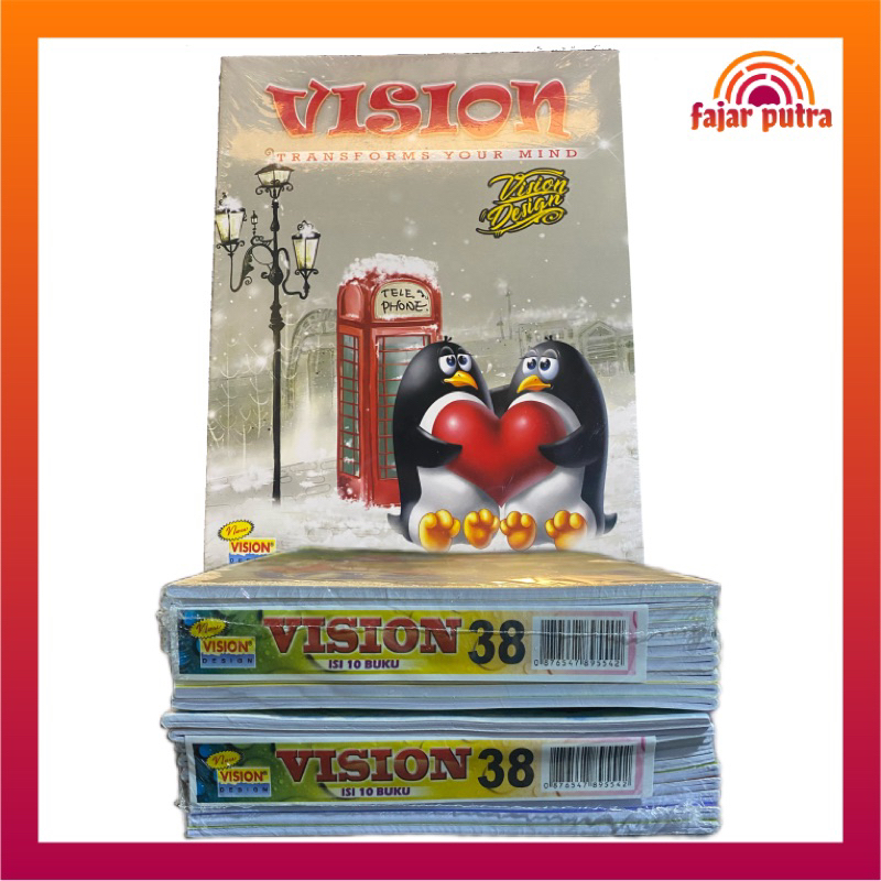 

BUKU TULIS VISION 38 LEMBAR (PACK)