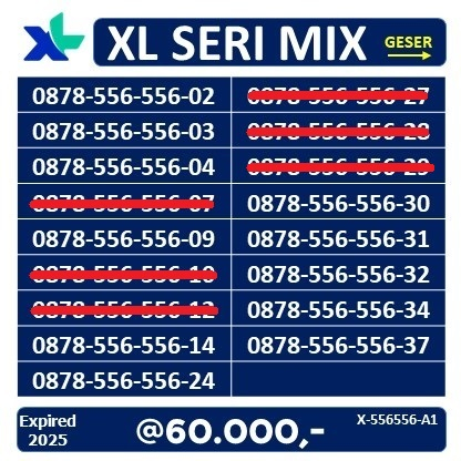 NOMOR CANTIK XL KUARTET CAMPUR
