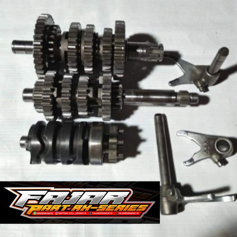 rasio Rxz Rzr original copotan motor
