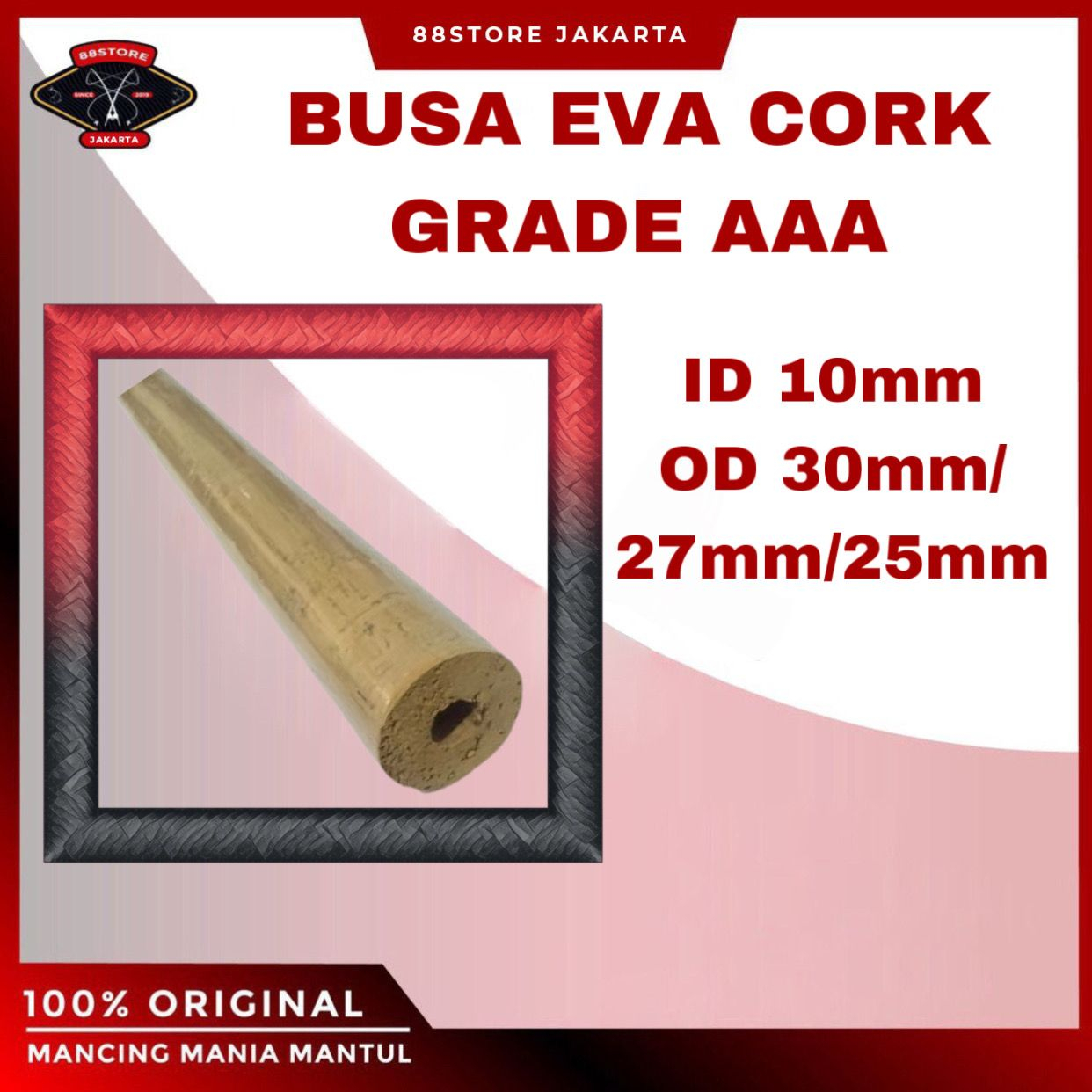 88storejakarta Busa Cork Motif Kayu grade A dan AAA