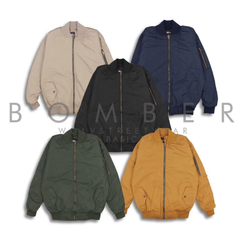 JACKET BOMBER BASIC POLOS NOISE PROJECT