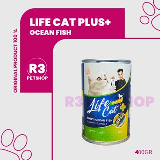 Life cat plus 400gr makanan basah kucing (grab gosend)