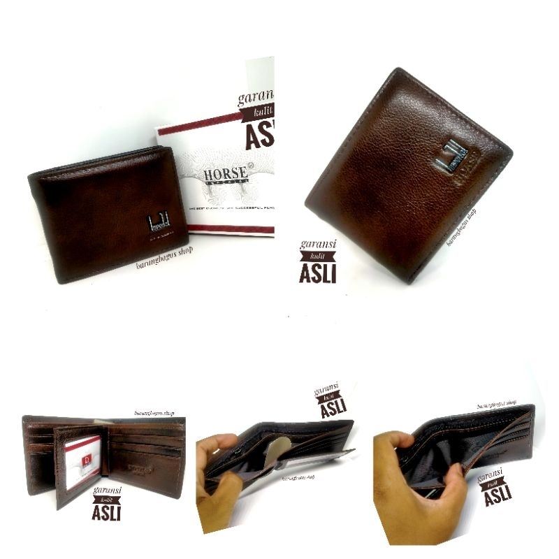 dompet kulit asli pria Import original imperial horse ukuran mini