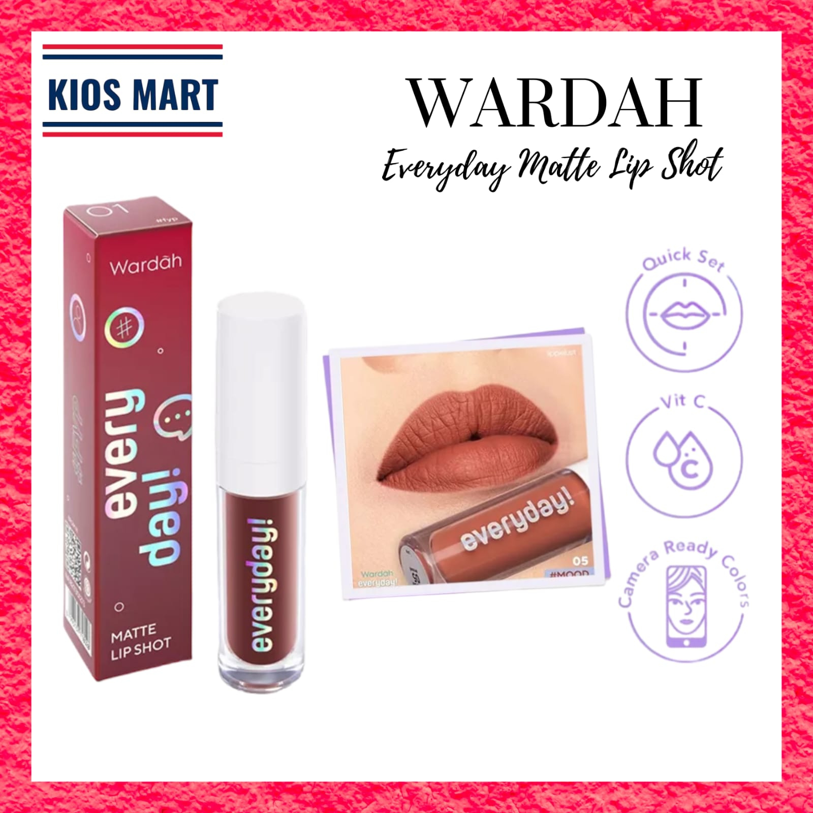 Wardah Everyday Matte Lip Shot 1.8g