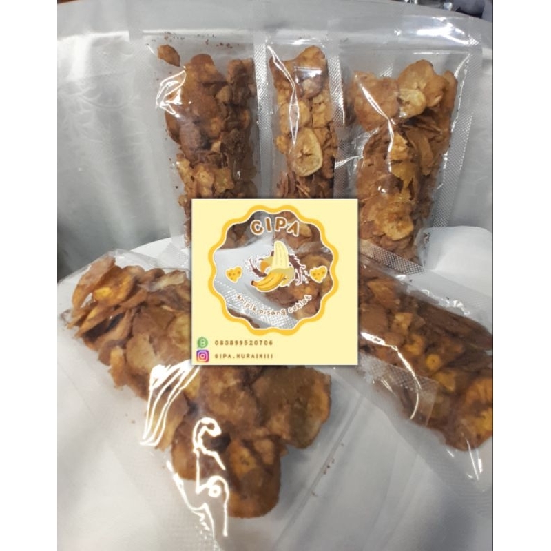 

Kripik Pisang Cokelat By Cipa