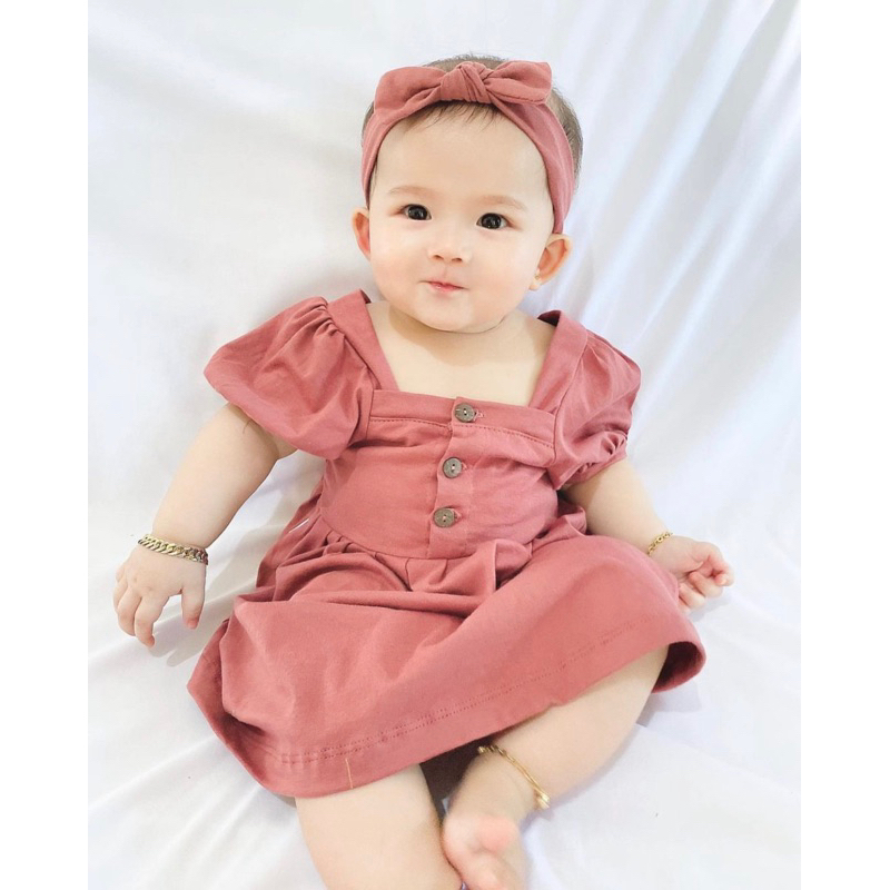 MINIQUIN Jasmine Dress (Dress Bayi 1 - 2 Tahun)