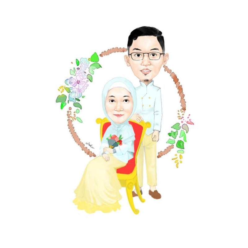 

Sketsa Digital Polos/Background