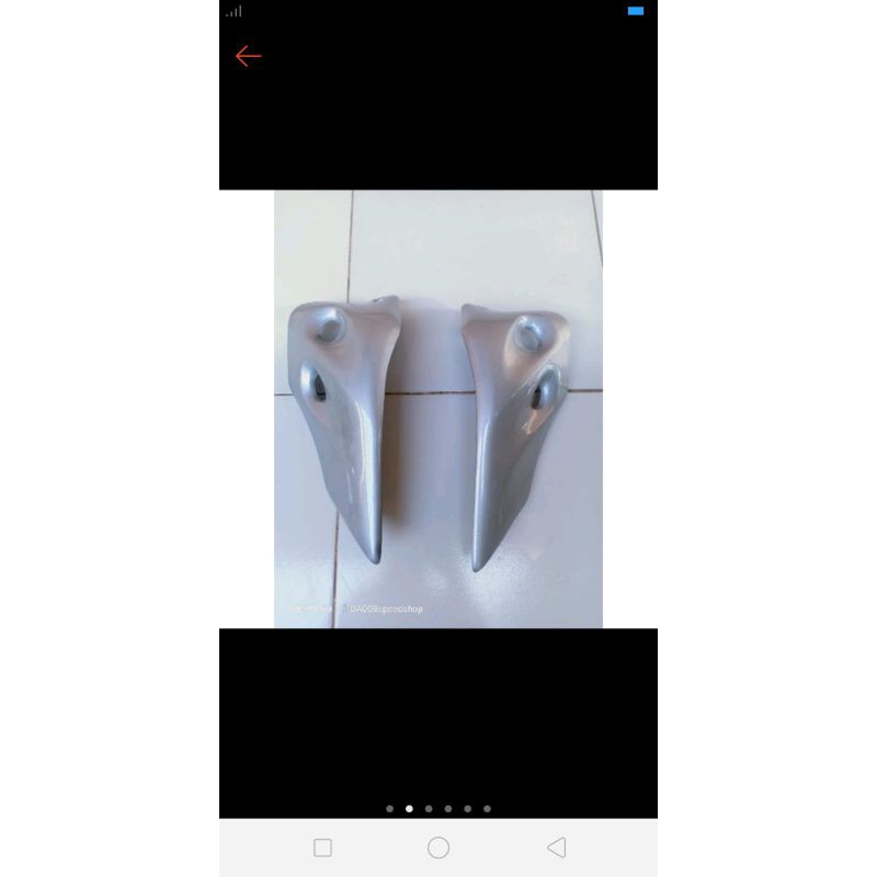 sirip Victor ninja r ss cat silper sirip Victor ninja ss r