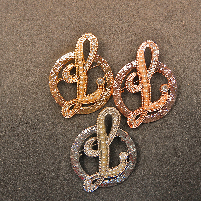 Bros Laudia logo /Brooch/Bros hijab/bros cantik/bros lucu/ Bros Wanita Korean Fashion Style