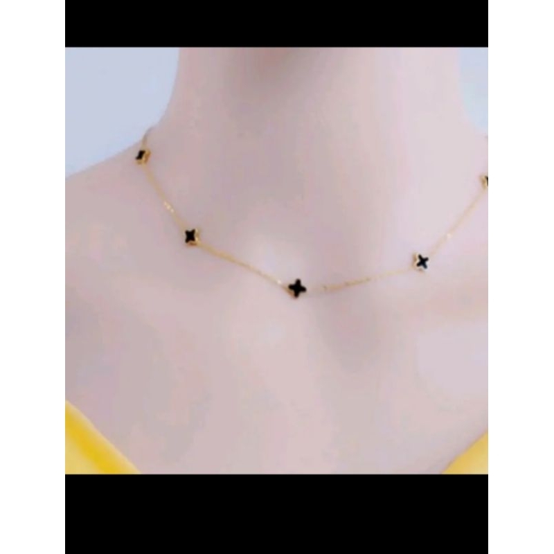 kalung titanium anti karat