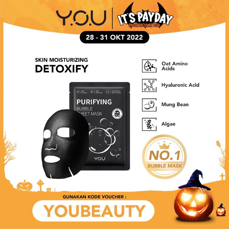 YOU sheetmask ,sheetmask murah ,masker wajah