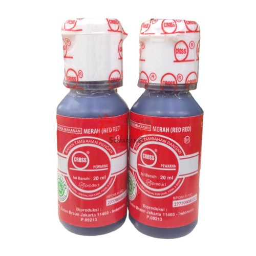 

PEWARNA CROSS CHERRY RED 20ML