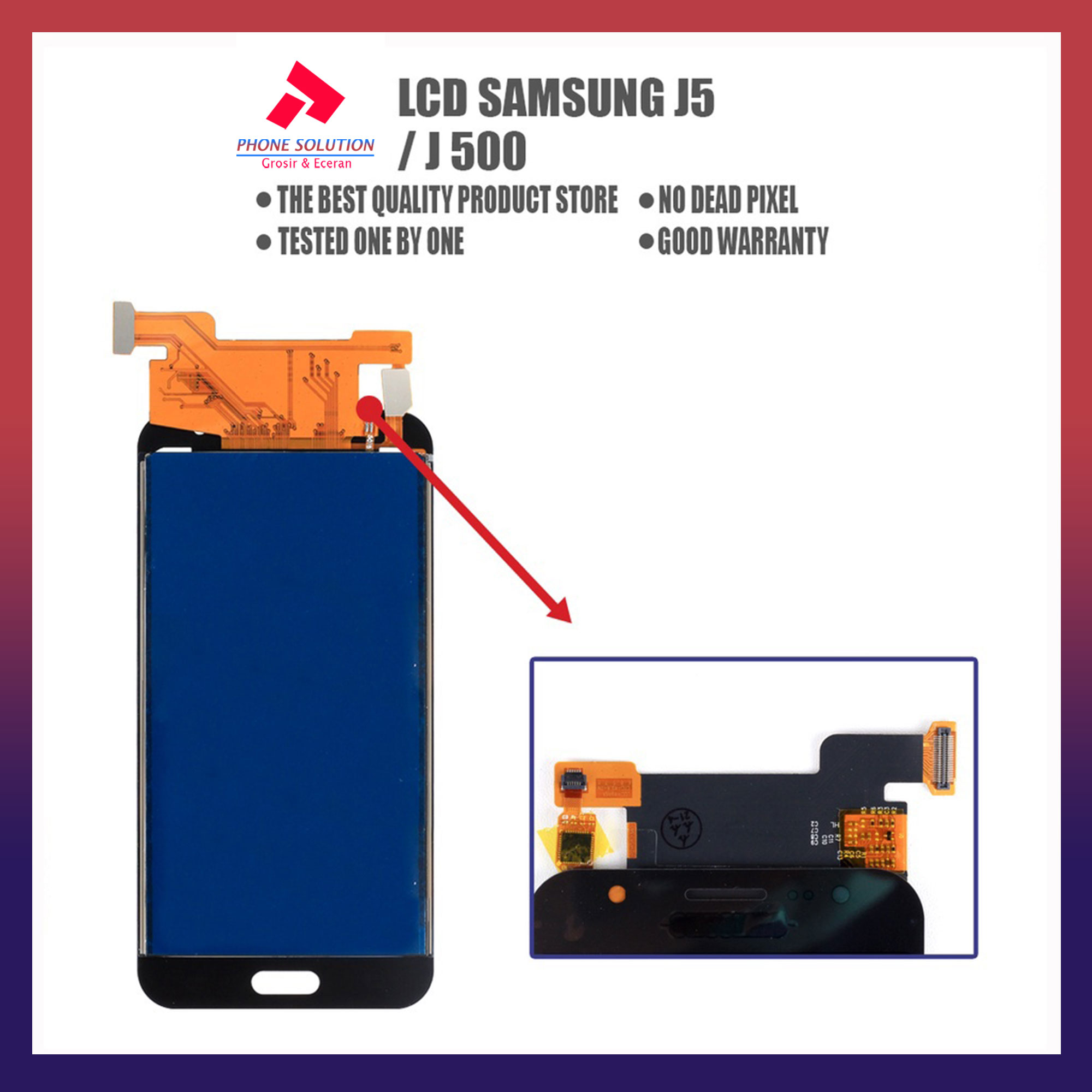 LCD Samsung J5 J500 Fullset - Contrass