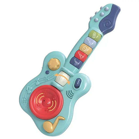 6+1 Functions Educational Toys Electronic Music Instruments Guitar Toys for Kids Baby