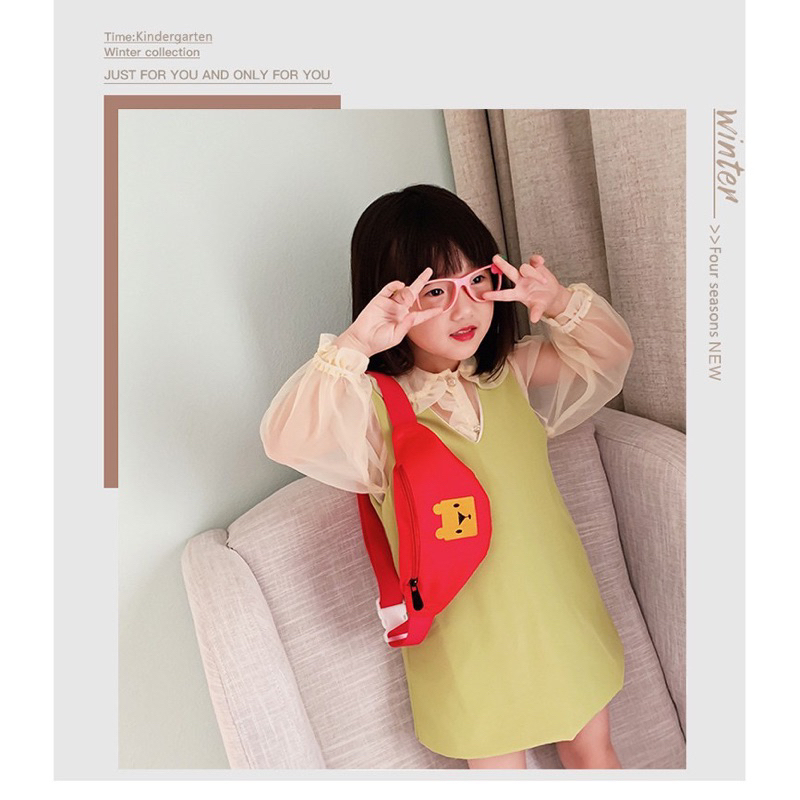 Waistbag Anak Perempuan Laki Laki Fashion Korean Style Lucu