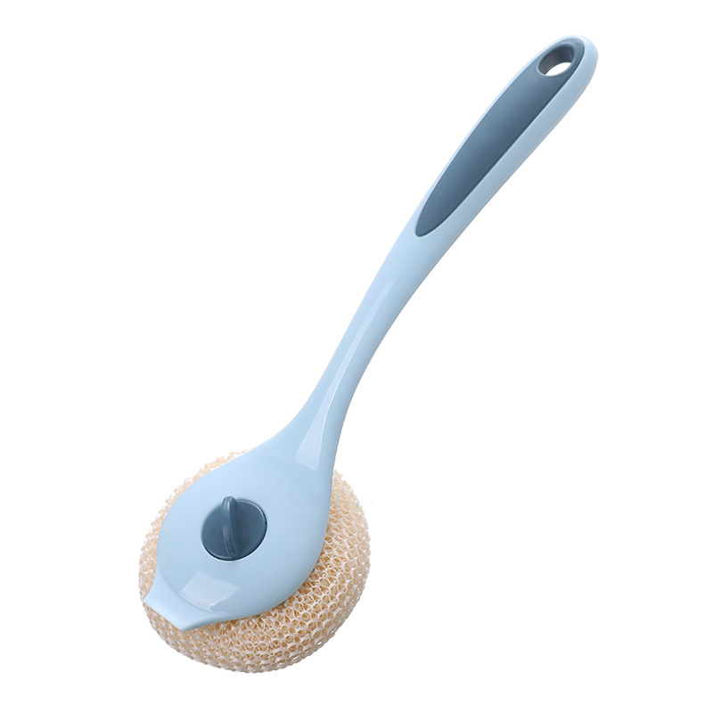 (clashop)Sikat Cuci Piring / Pembersih serbaguna sikat / kerak panci wajan pakai / sikat panci / kawat cuci panci bergagang / sabut stainles / sikat