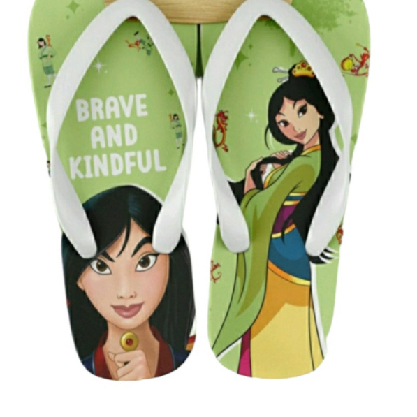 Sandal jepit wanita motip MULAN