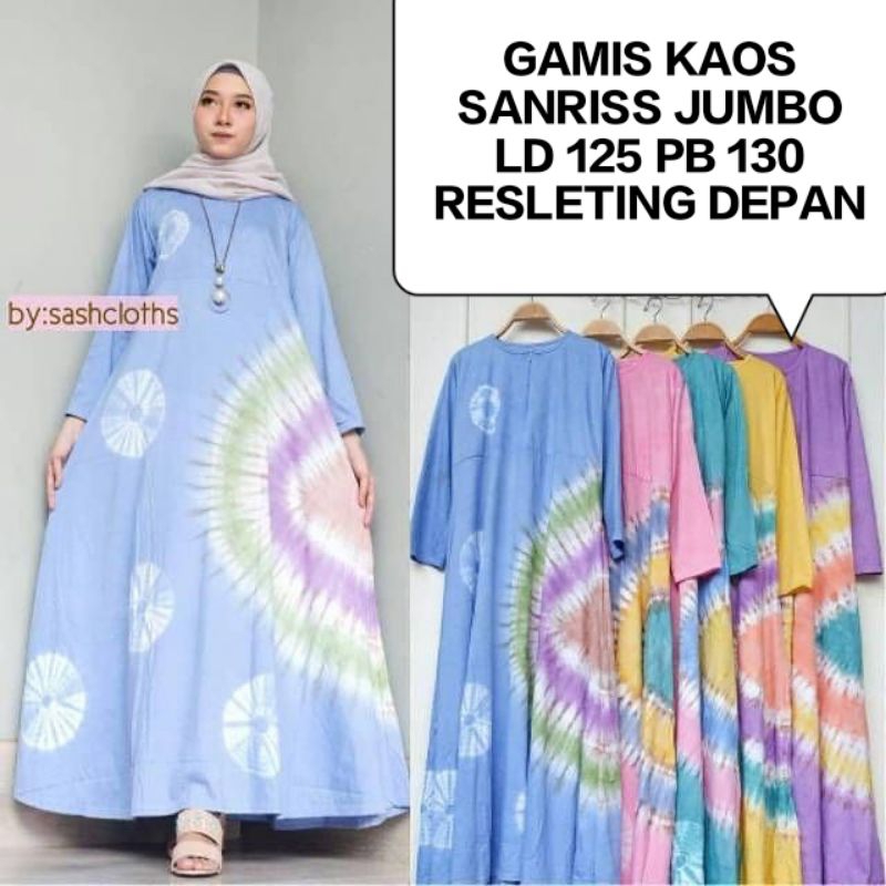 GAMIS KAOS SUNRISS JUMBO LD 120-125 PB 130