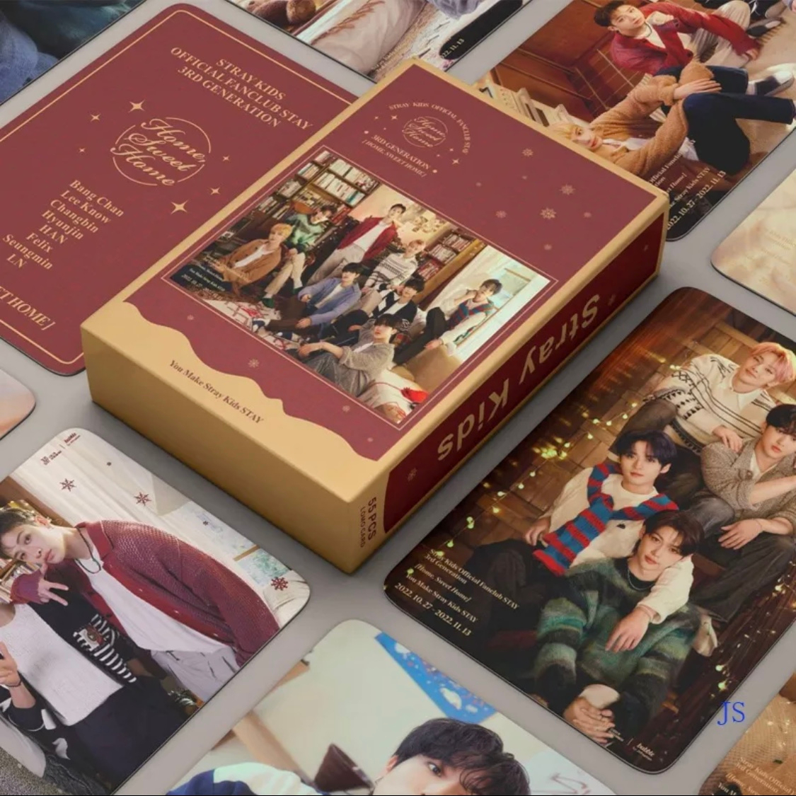 [kstuffind] STRAYKIDS FANCLUB  HOME SWEET HOME PHOTOCARD LOMO CARD PHOTO KARTU FOTO PC SKZ STAY MURAH 54PCS PCS 54