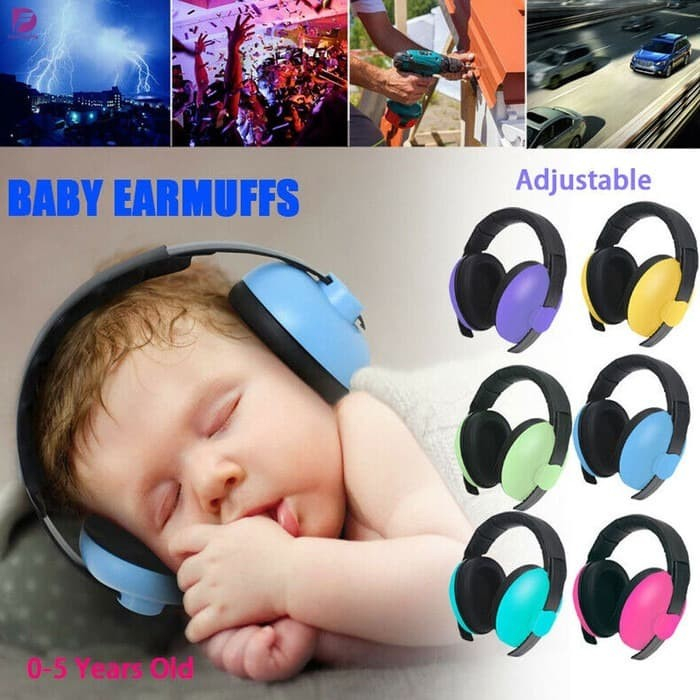 Earmuff Baby Noise Reduction Anak Penutup Telinga Bayi Peredam Suara