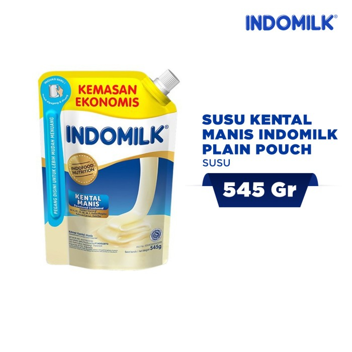 

Indomilk Pouch 545 Gr Susu Kental Manis Plain