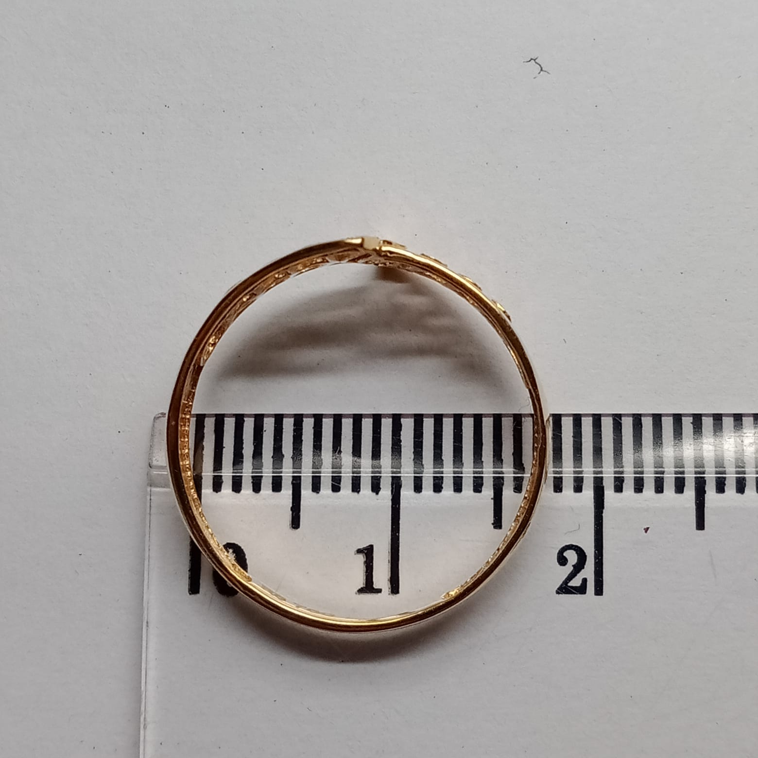 Cincin Emas 17K - 1.25 Gr Kadar 750 - 5083