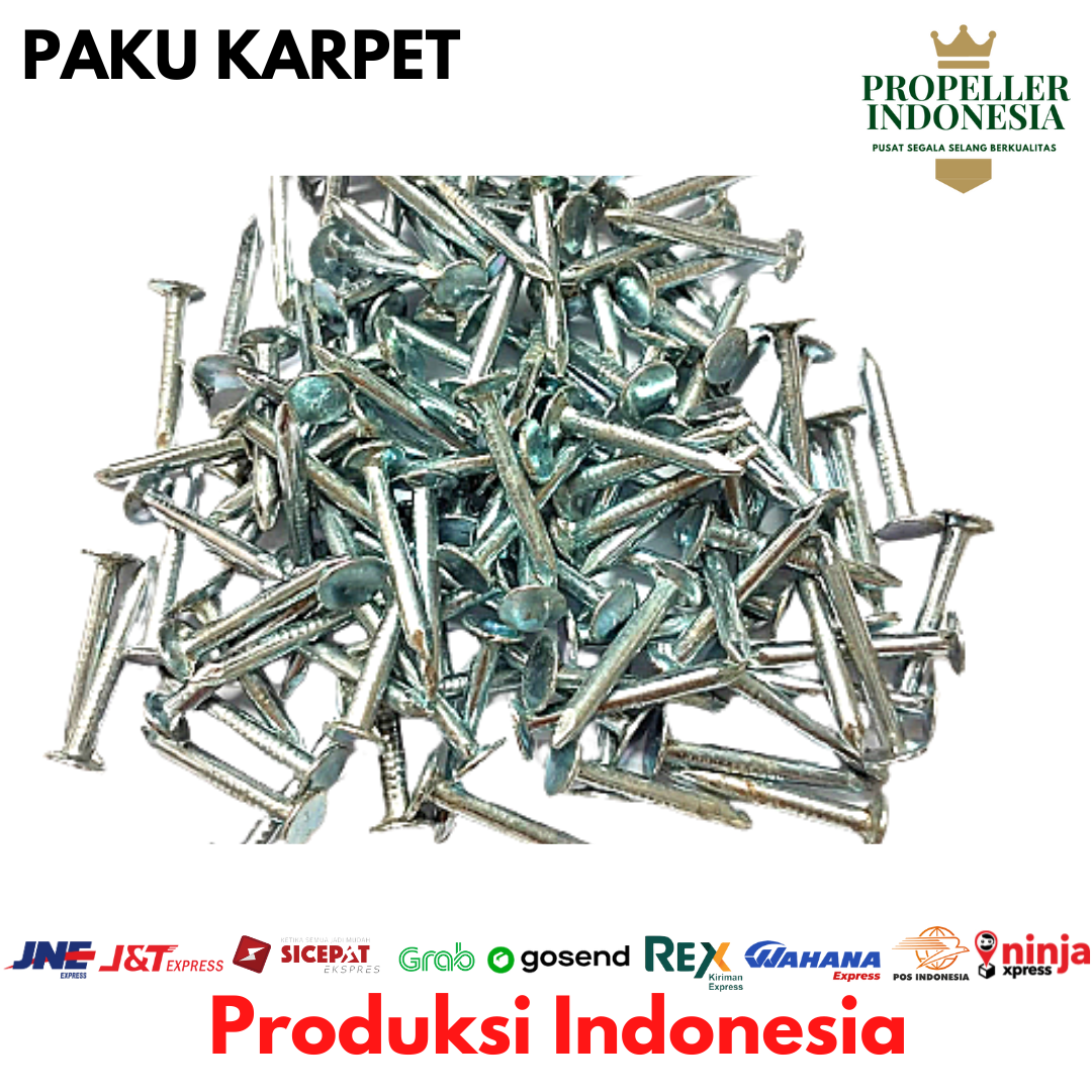 Paku Karpet Talang Hardboardnail Paku Kepala Lebar 1inch