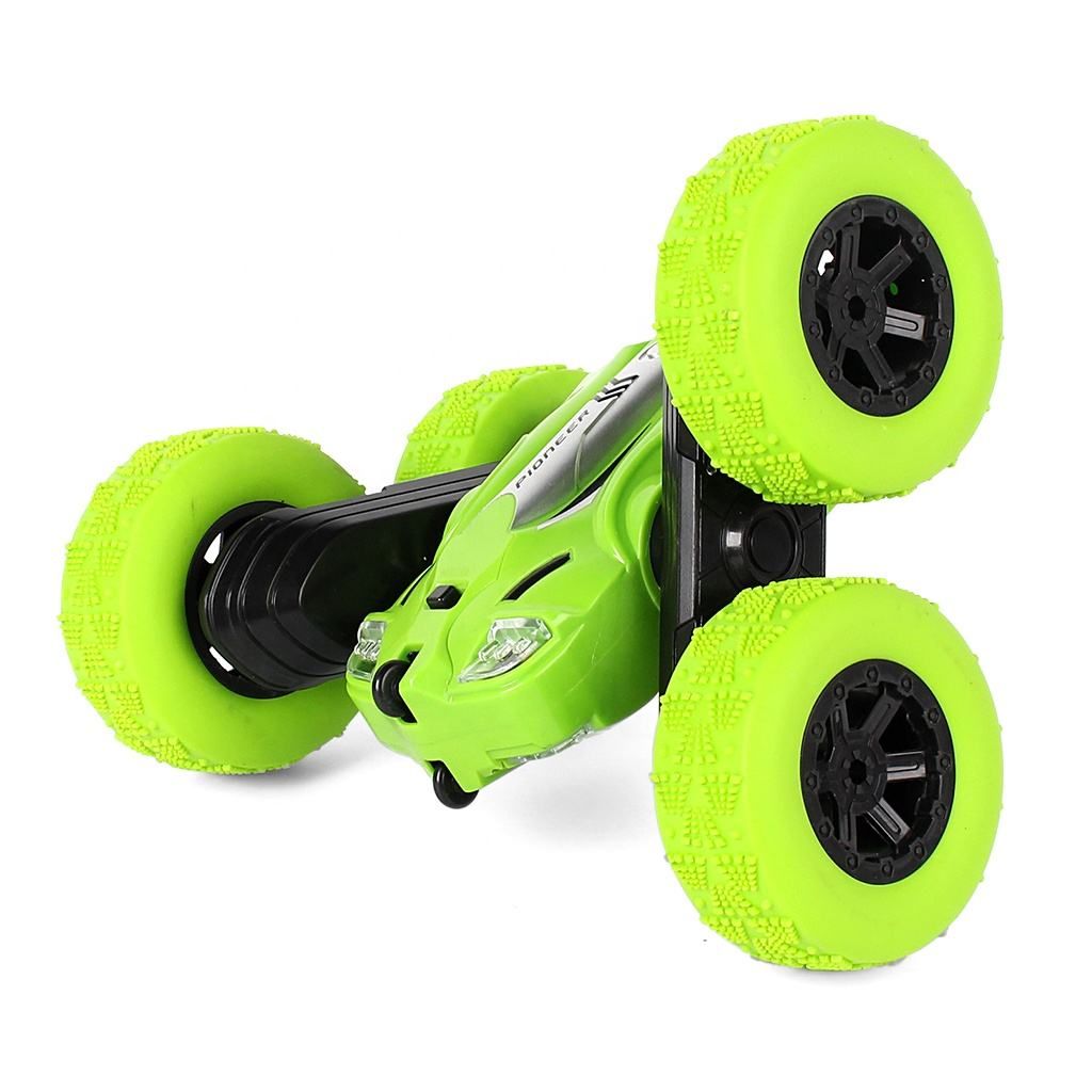 2.4G Flip Stunt Car 360 Rotate High Speed Remote Control Double-Sided 4WD RC Stunt Car Toys With Light For Kids