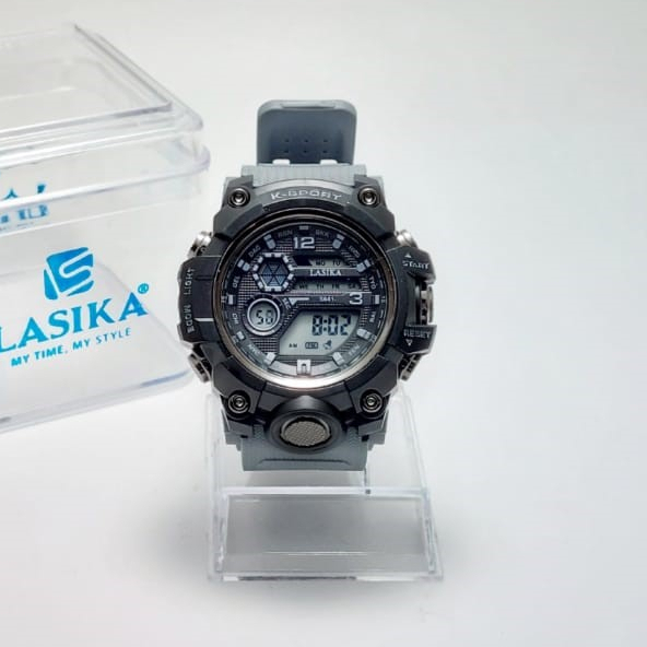 Jam Tangan Digital Pria Sporty K-Sport Water Resistant Free Box LASIKA Type 641