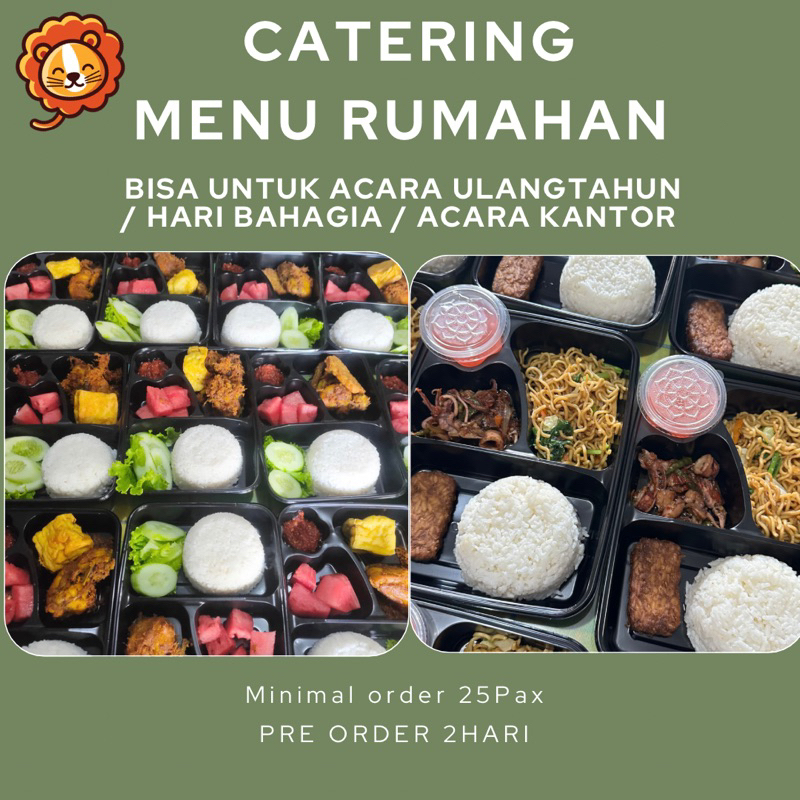 Catering Dewasa Catering Harian Catering Rumahan Catering Acara Catering Acara kantor Catering Ulang Tahun Catering Nikahan