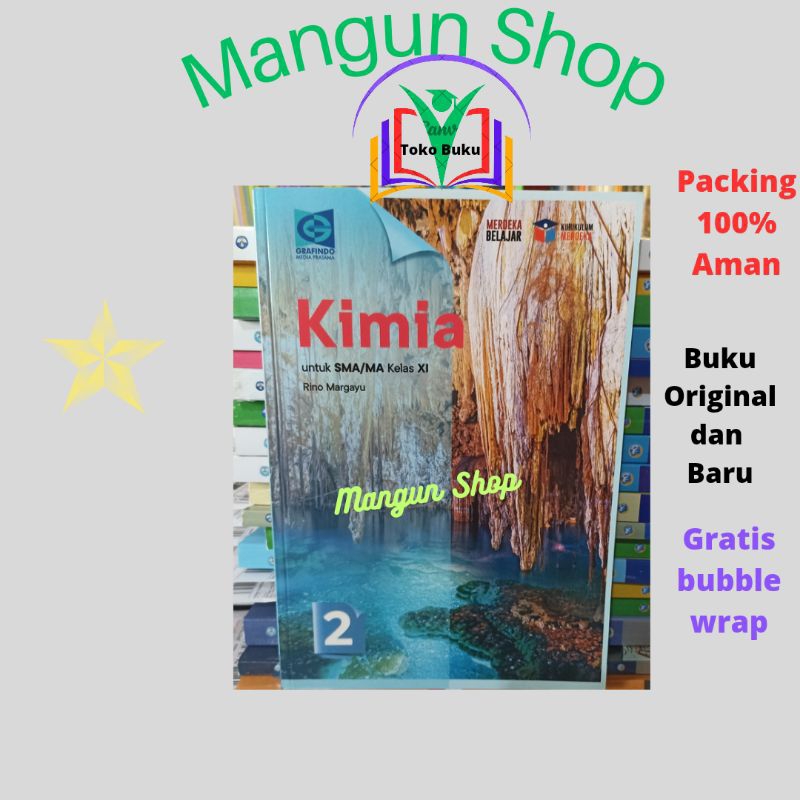 Buku Kimia SMA Kelas XI.11 Kurikulum Merdeka Grafindo