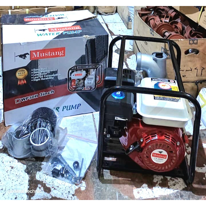 Waterpump WP30 Mustang Pompa Air Sawah WP30 Pompa Irigasi WP30 Alkon Pompa Sawah Mustang WP30H 3" x 