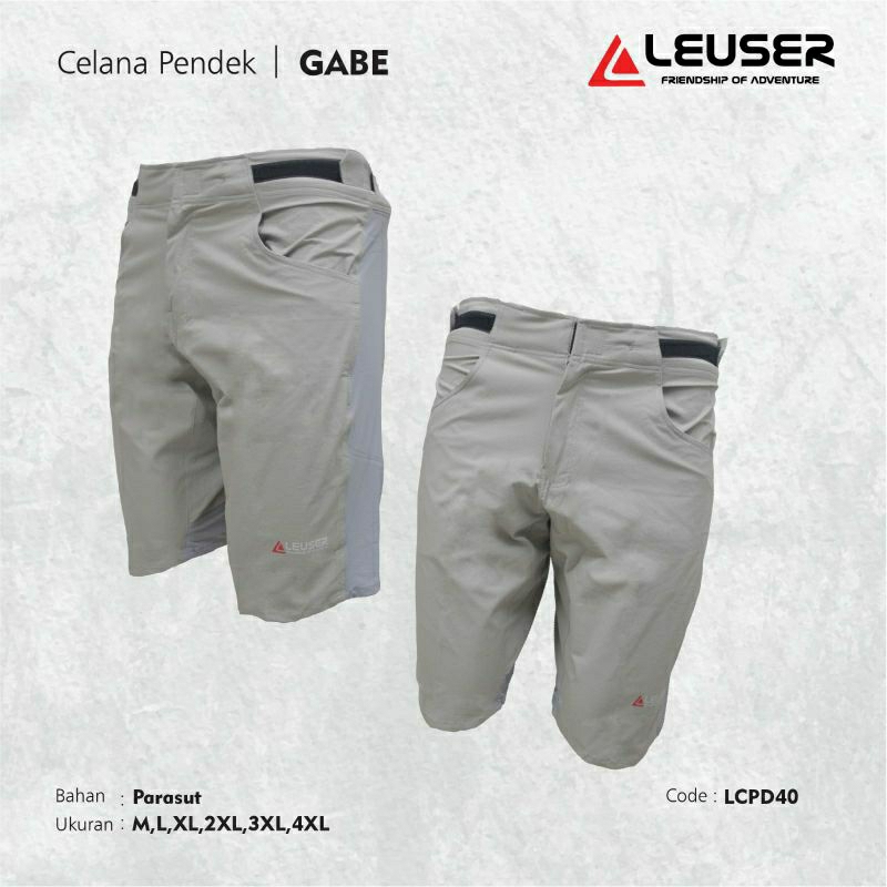 CELANA PENDEK/CELANA OUTDOOR GABE LEUSER