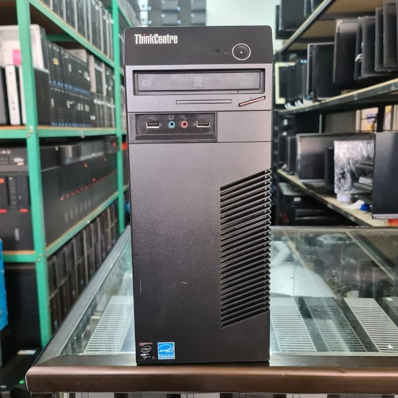 PC LENOVO M73 CORE I7 4770 RAM 8GB SSD 256GB DVD MURAH LEBAY