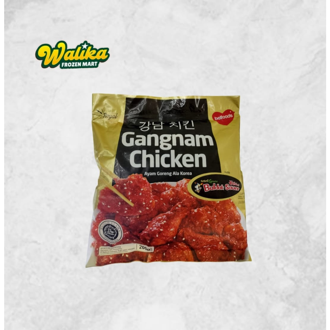 

BELFOODS GANGNAM CHICKEN 200GR