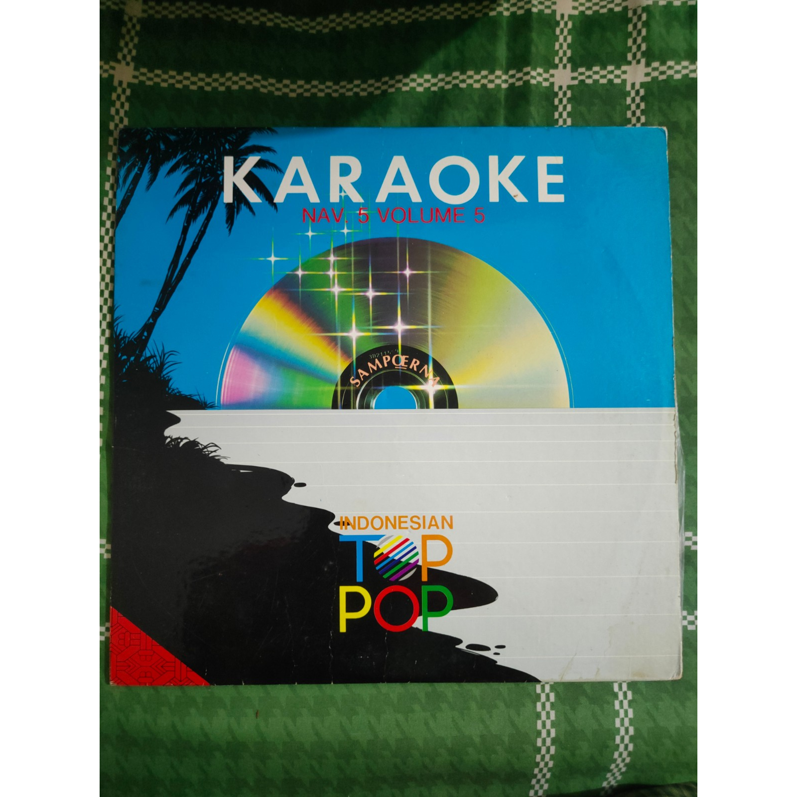 KARAOKE INDONESIA NAV 5 VOLUME 5 LASER DISC KARAOKE