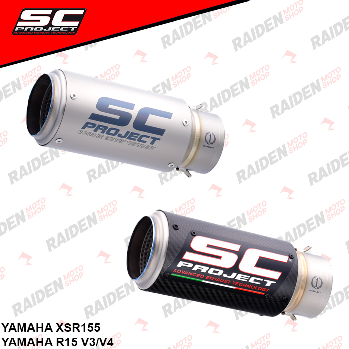 Knalpot SC Project CR-T Yamaha XSR155 R15 V3 V4 Fullsystem