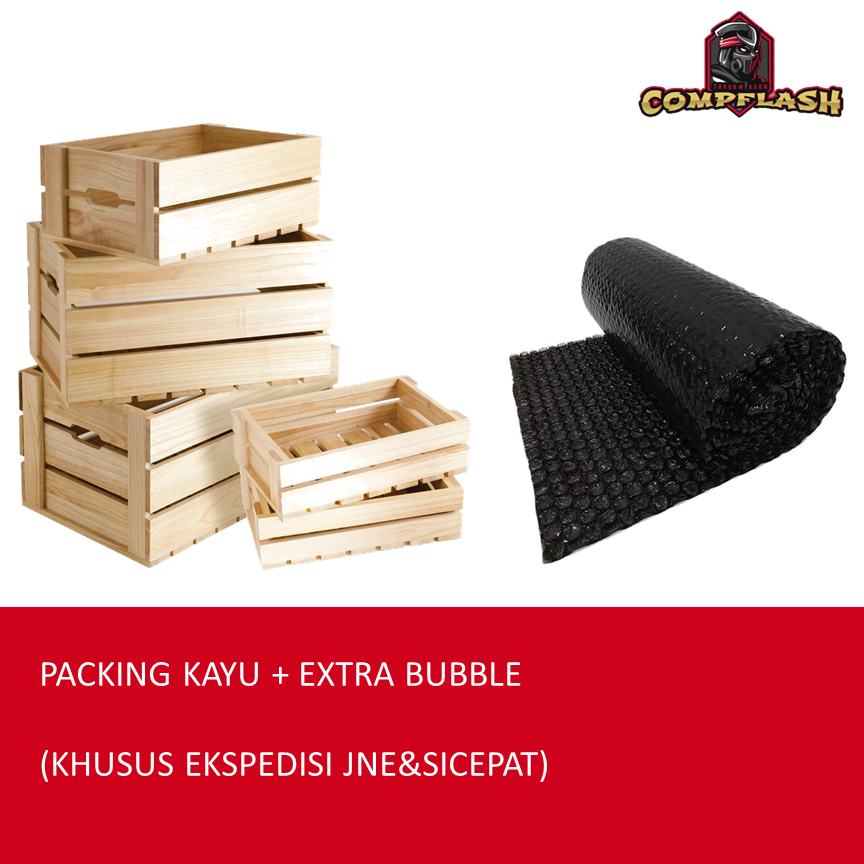 PACKING KAYU + XTRA BUBLE WRAP