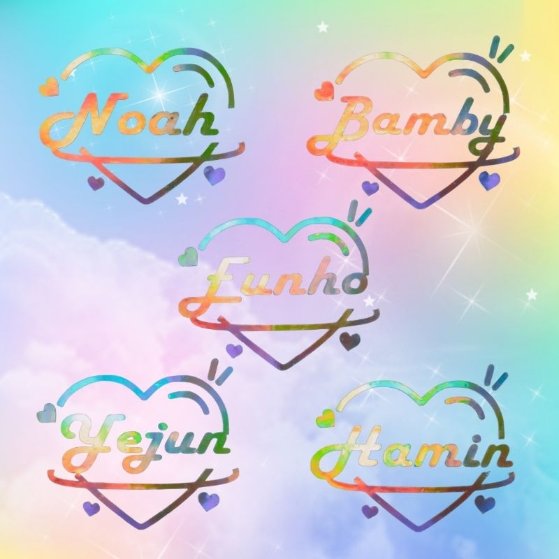 

[READY] STIKER HOLOGRAM PLAVE