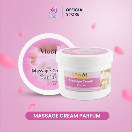 VIODI MASSAGE CREAM KRIM PIJAT PERAWATAN TUBUH (PARFUM) 450G