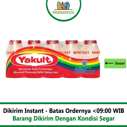 Susu Yakult 1 Pack Pasar Lampung