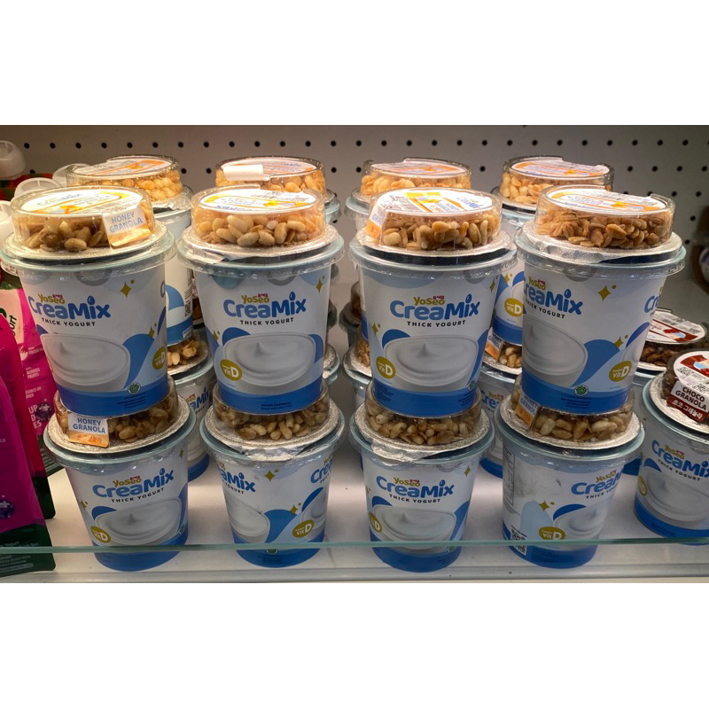 

Yoseo Creamix Topping Honey Granola 90 gram