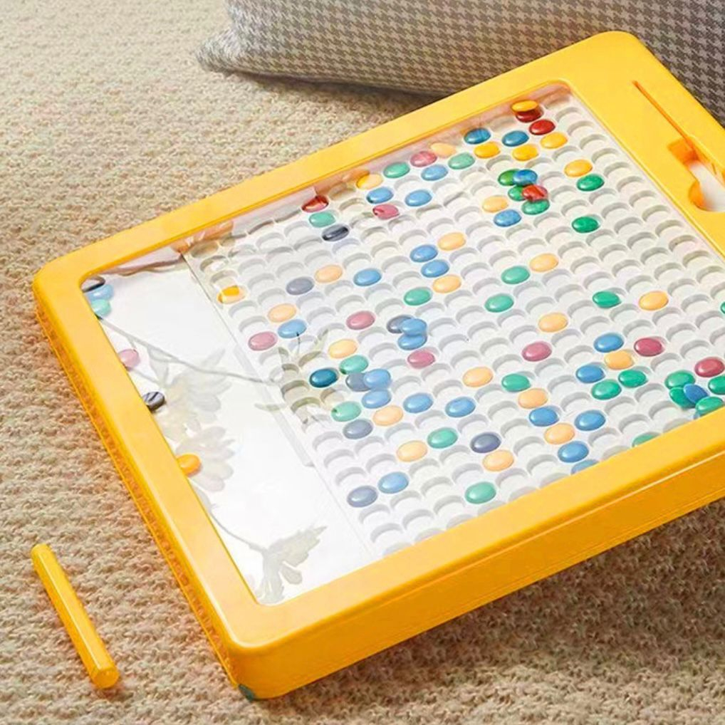 [TMA]Mainan Edukasi Gambar Magnet / Magnetic Board Drawing / Papan Manik Magnet / Papan Gambar Anak Magnet / Papan Gambar / Mainan Edukasi Kreatifitas