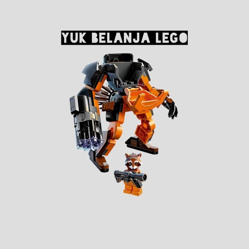LEGO Marvel 76243 Rocket Mech Armor (98 pieces)