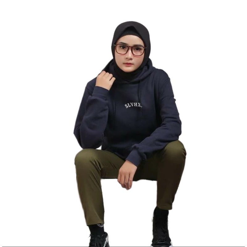 Sweater Hoodie Pria Wanita Distro Kachios Bahan Cotton Flecce Sedia Big Size Jaket distro switer dis
